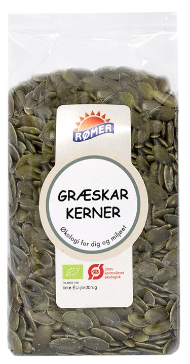 Græskarkerner, 400 g. Økologisk